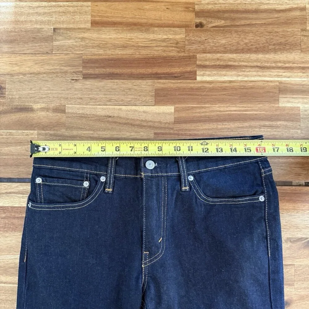 Levis 511 Jeans Mens W32 L32 Blue Slim Fit‎ Denim Classic Casual Grunge Preppy